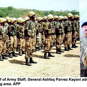 COAS's visit to Kharian training areas