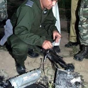 IAF UAV Shot Down by Pakistani F-16 Falcon