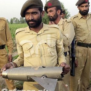 IAF UAV Shot Down by Pakistani F-16 Falcon