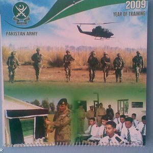 Pakistan Army 2009 Calendar