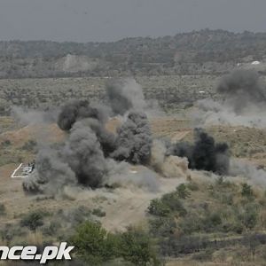 pak amry firing range