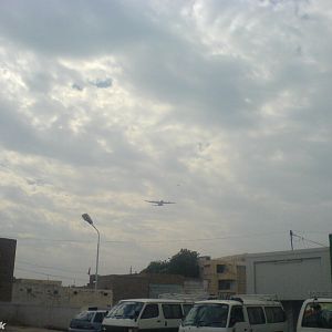 C-130 Flying over Nawabshah.