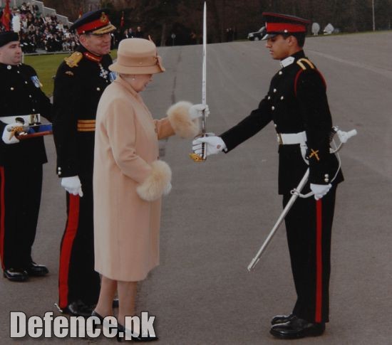 Ahmed Raza (Sword Of Honor) Sandhurst