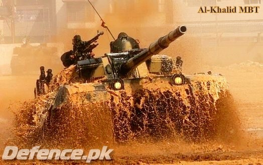 Al-Khalid Main battle tank.