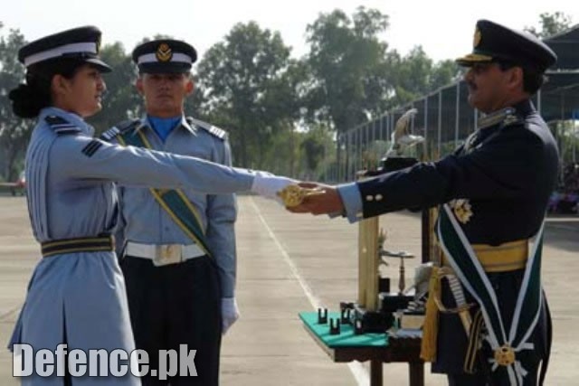 Aviation Cadet Saira Amin