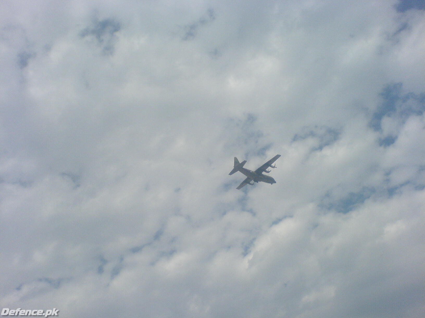 C-130 Flying over Nawabshah.