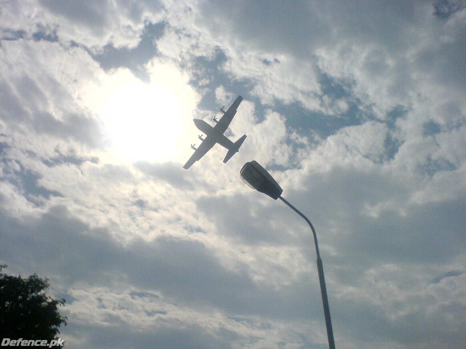 C-130 Flying over Nawabshah.