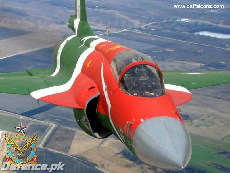 CLOSE UP OF JF-17 IN FLIGHT