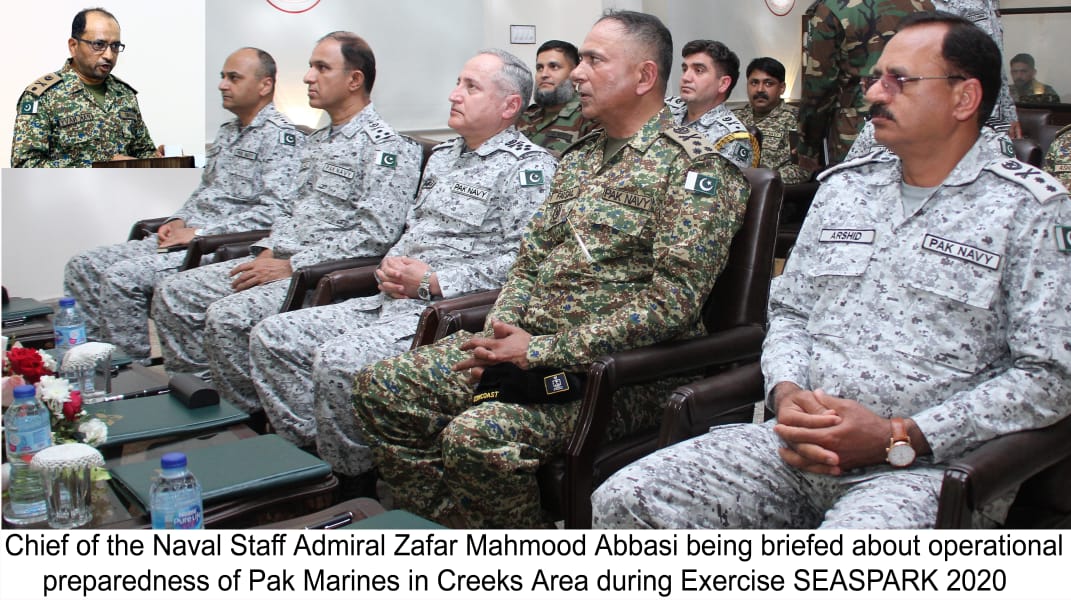 CNS adm ZM Abbasi visits creeks area