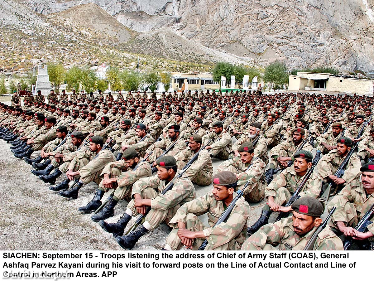 COAS address at L.O.C