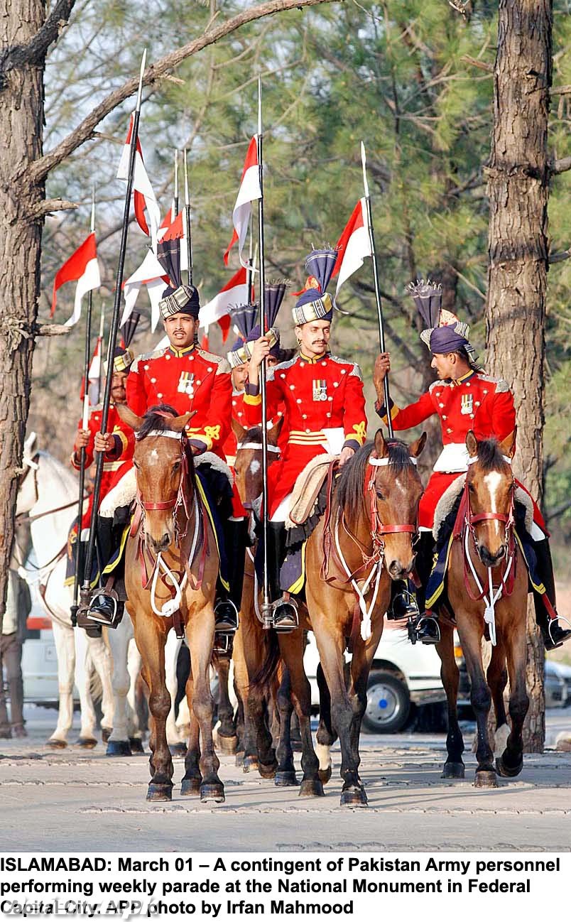 Contingent of Pakistan Army Personnel