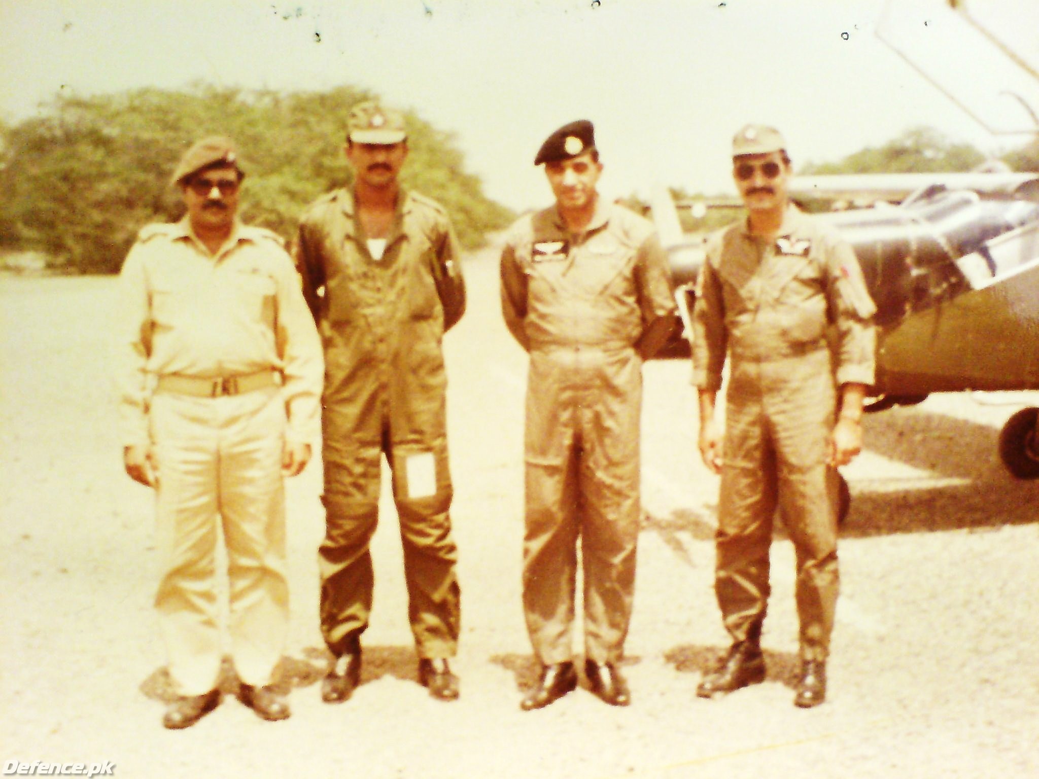 Dad's Instructor days in the 80's for the Mushaq.