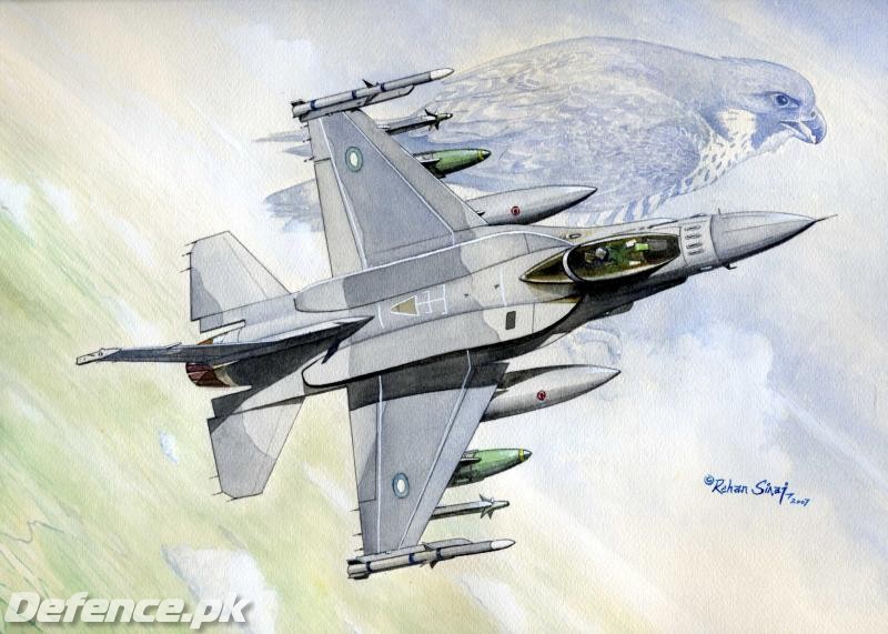 f-16 by rehan siraj