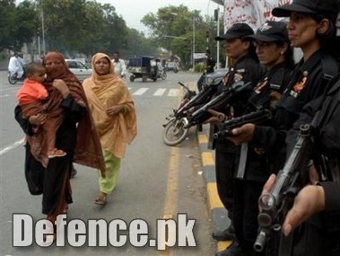 Female police commandos