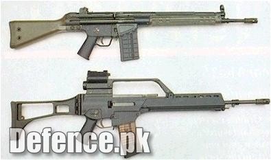 G-3(7.62mm) & G-36(5.56mm)