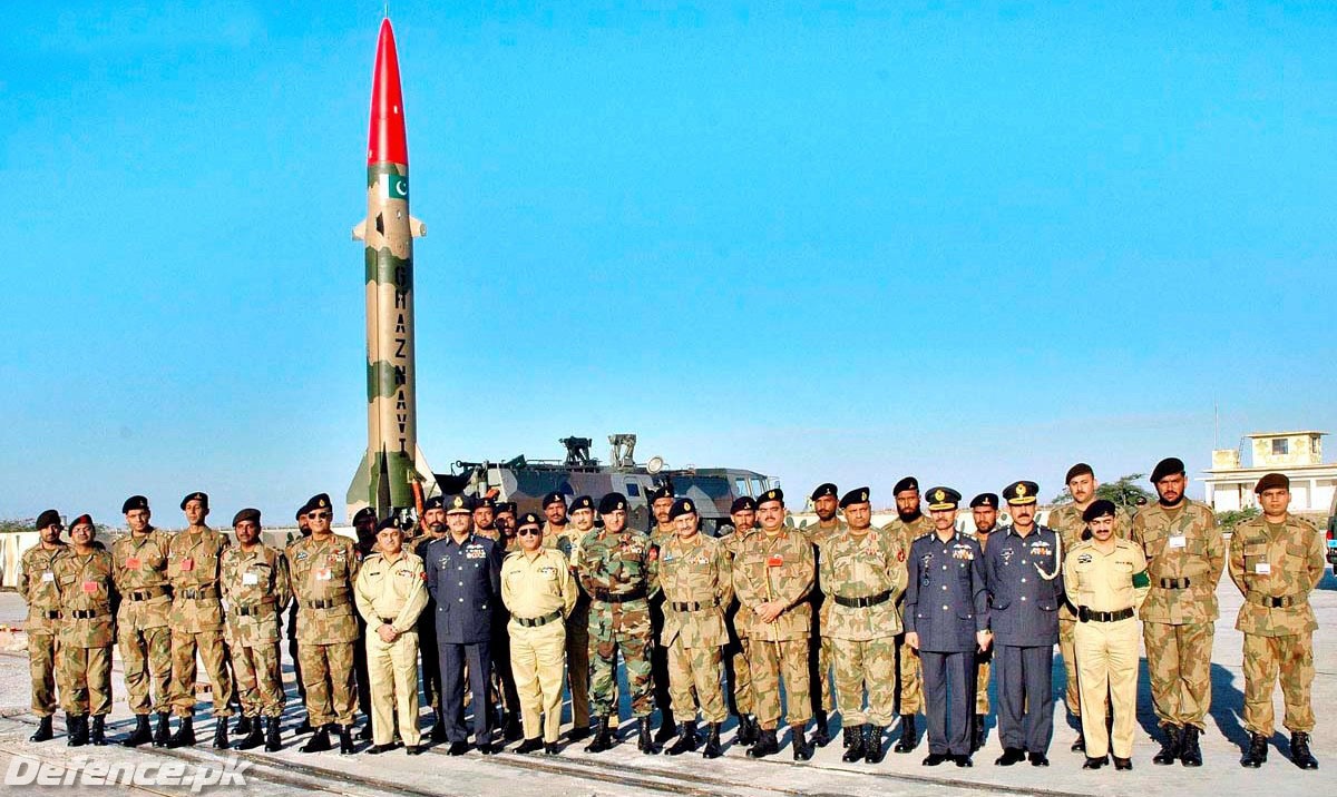 Ghaznavi Ballistic Missile Test