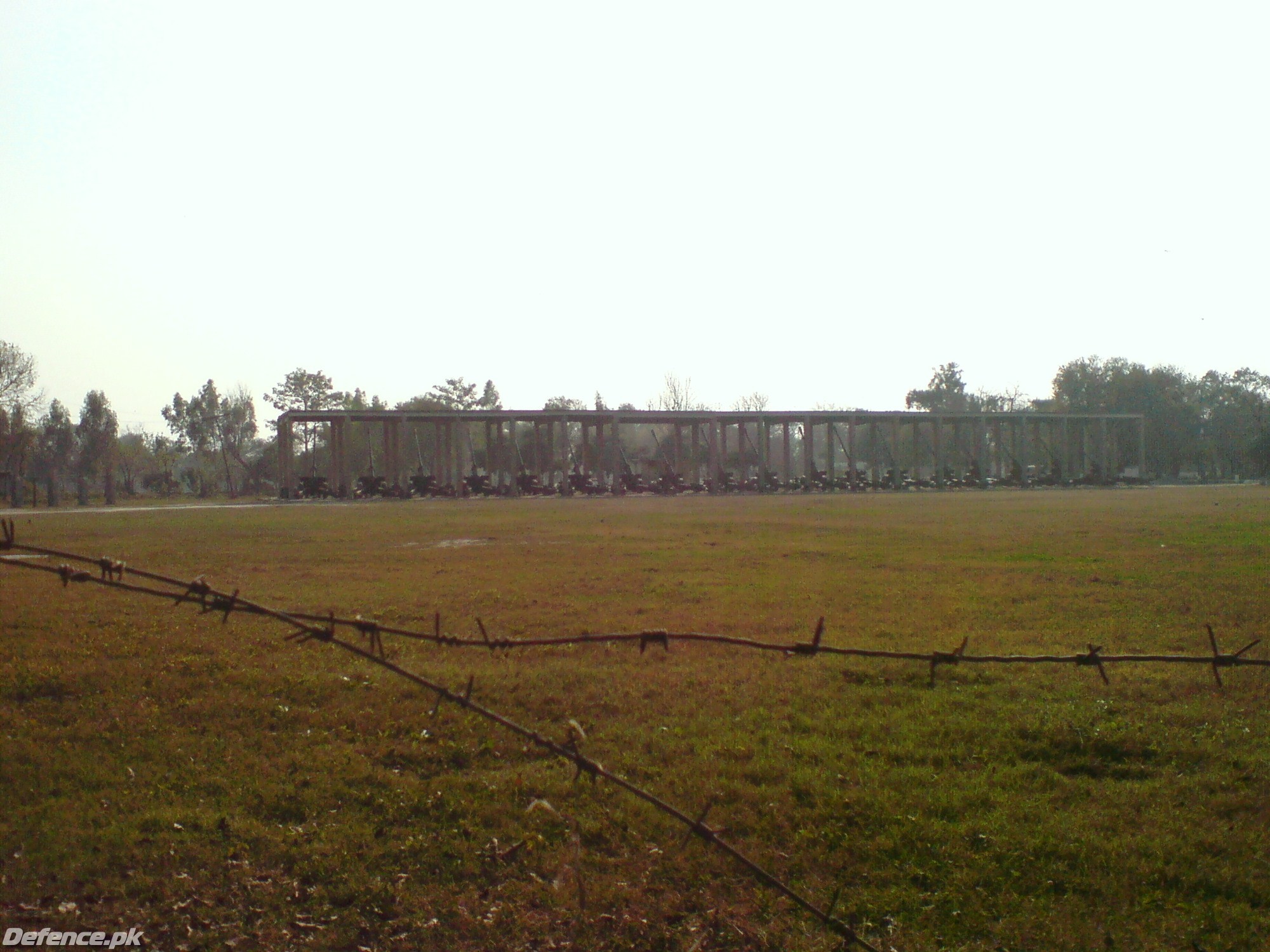 Howitzer's lined up In lahore