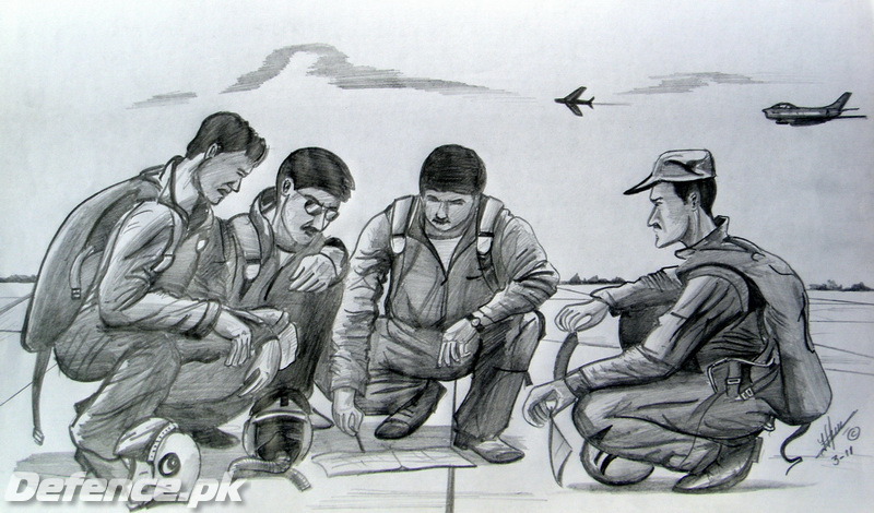 humza tariq's aviation art