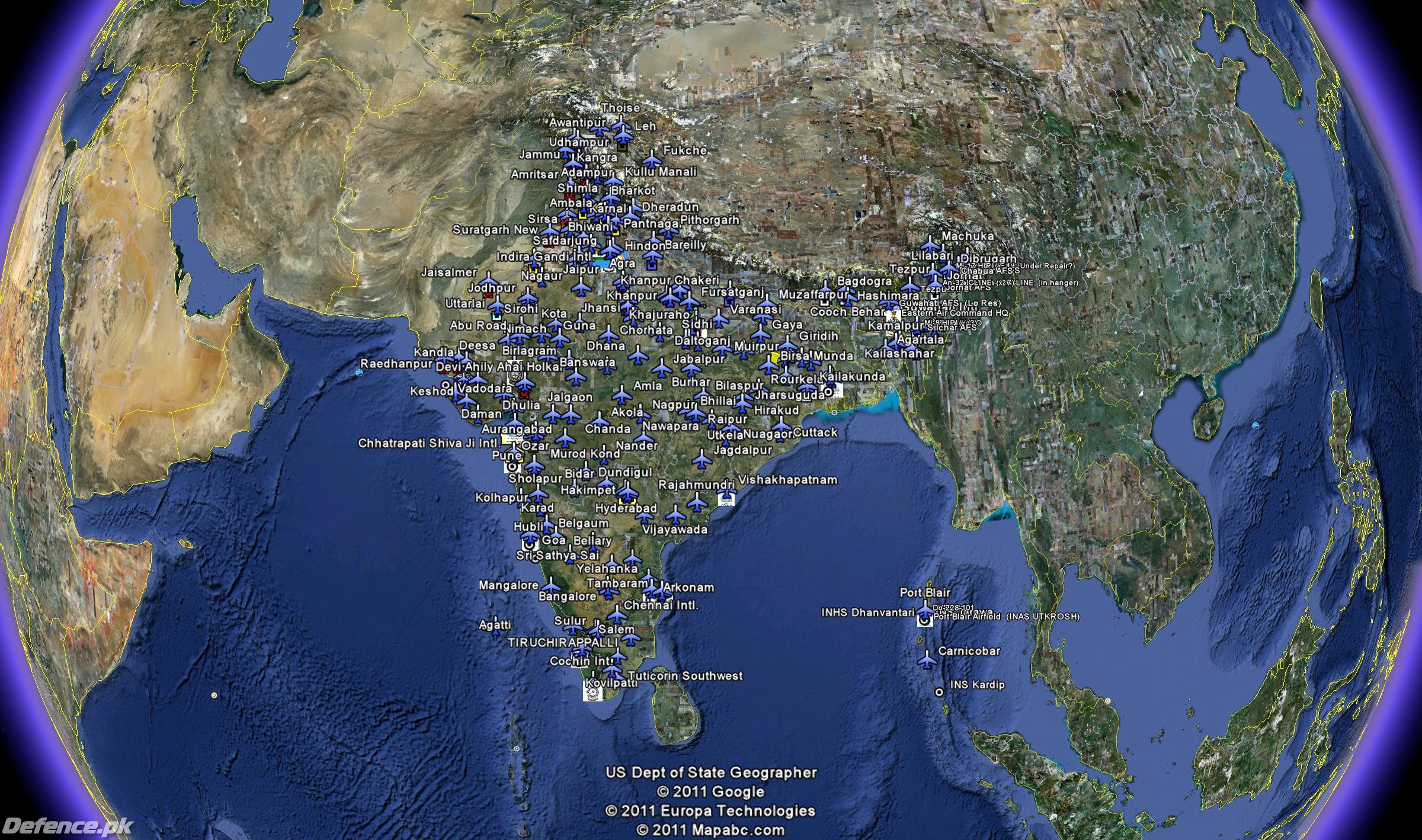 Indian Military Targets