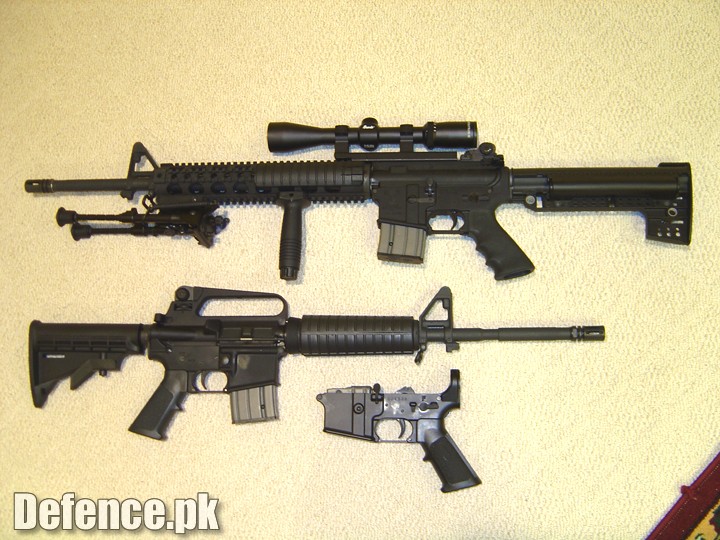 M16 and M4  .....