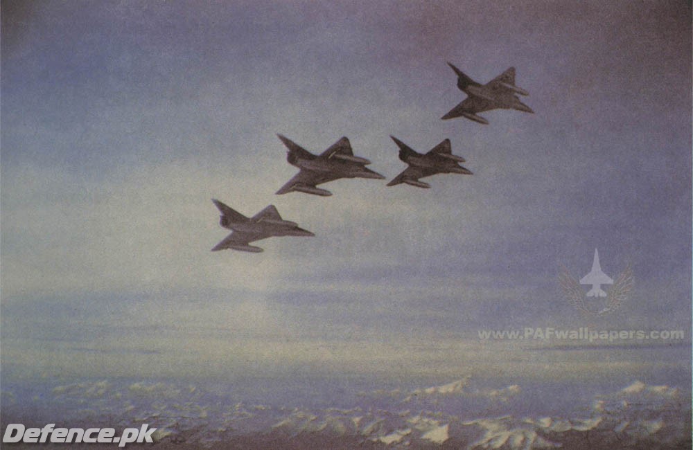 Mirage formation over Snow-clad mountains