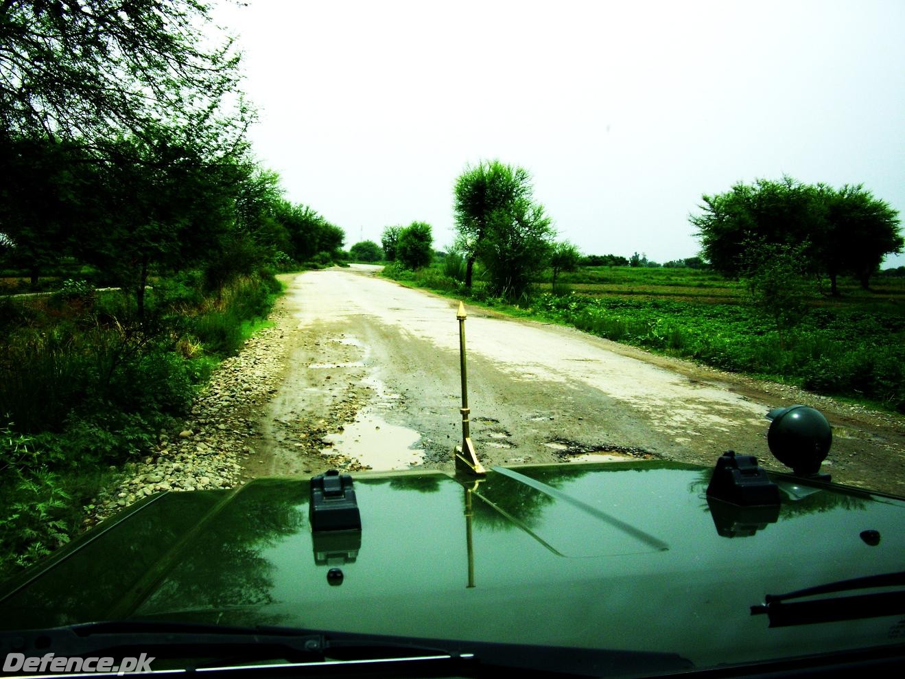 On the way to Tilla Field Firing range (Armed Escort)