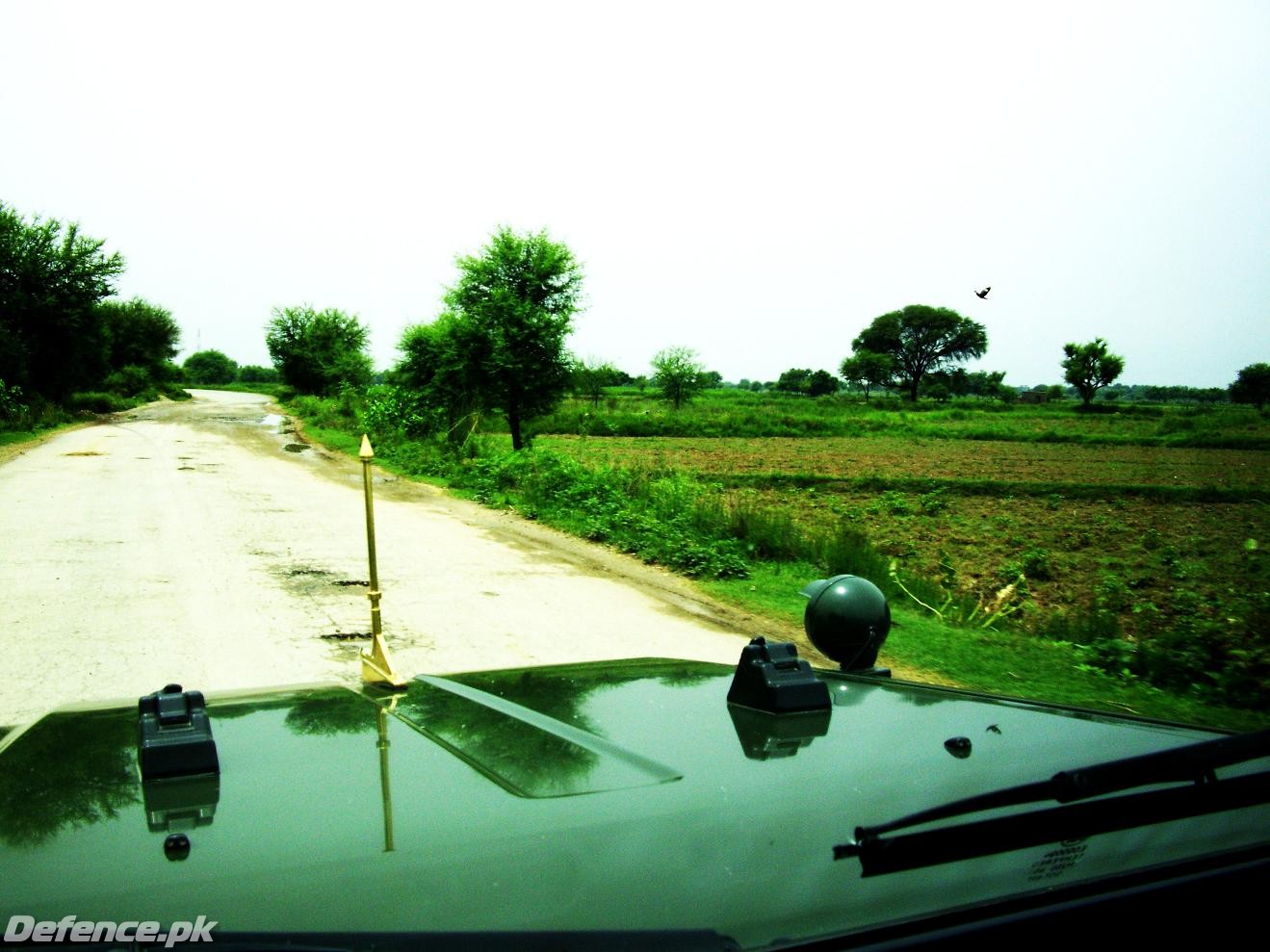 On the way to Tilla Field Firing range (Armed Escort)