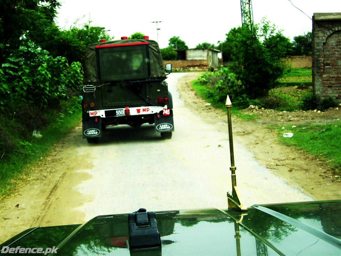 On the way to Tilla Field Firing range (Armed Escort)