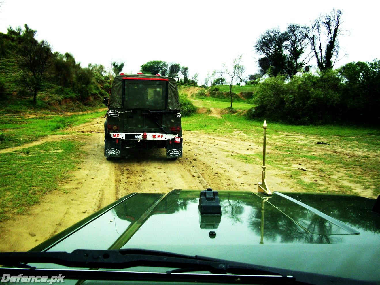 On the way to Tilla Field Firing range (Armed Escort)