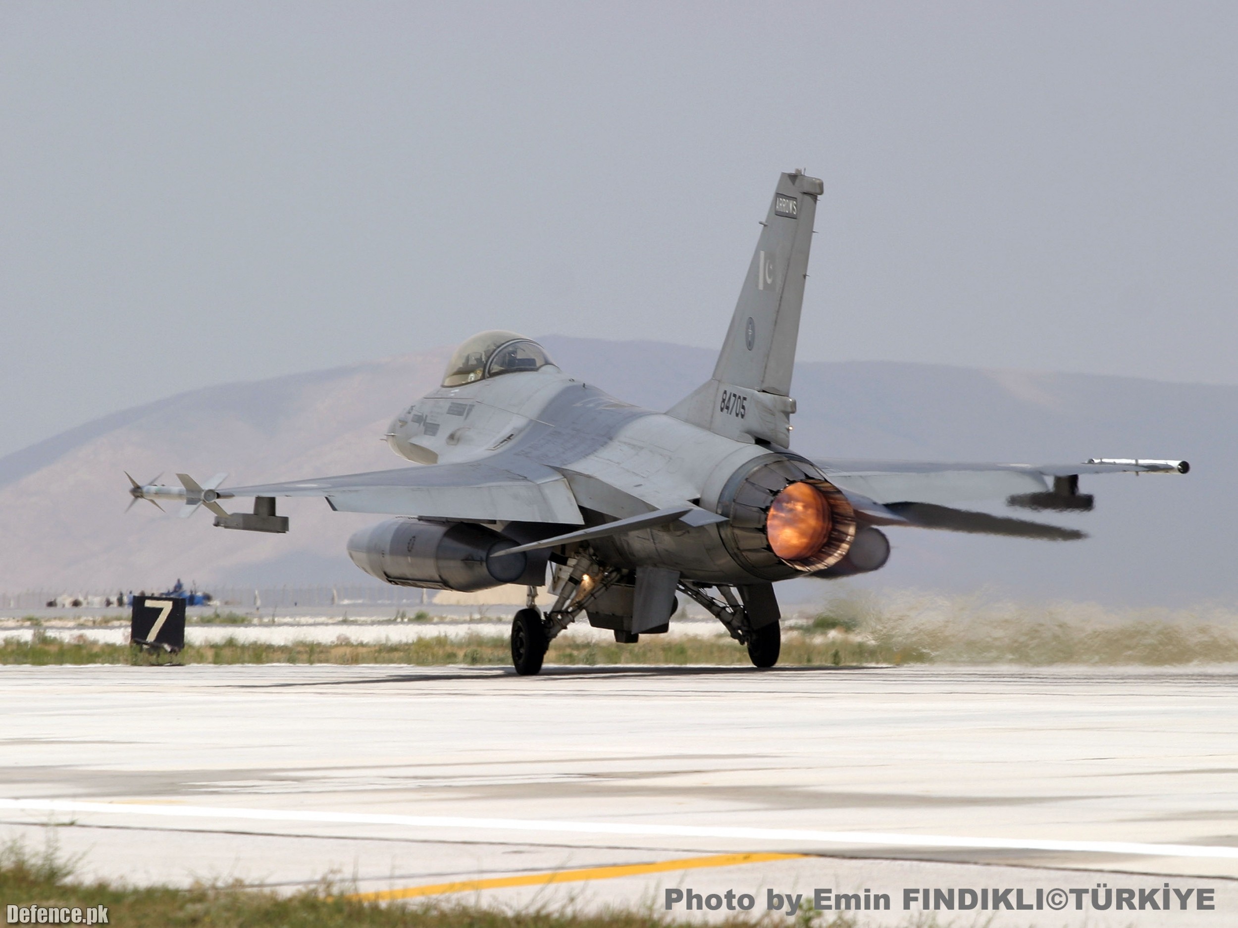 PAF F-16 at Anatolian Eagle 2