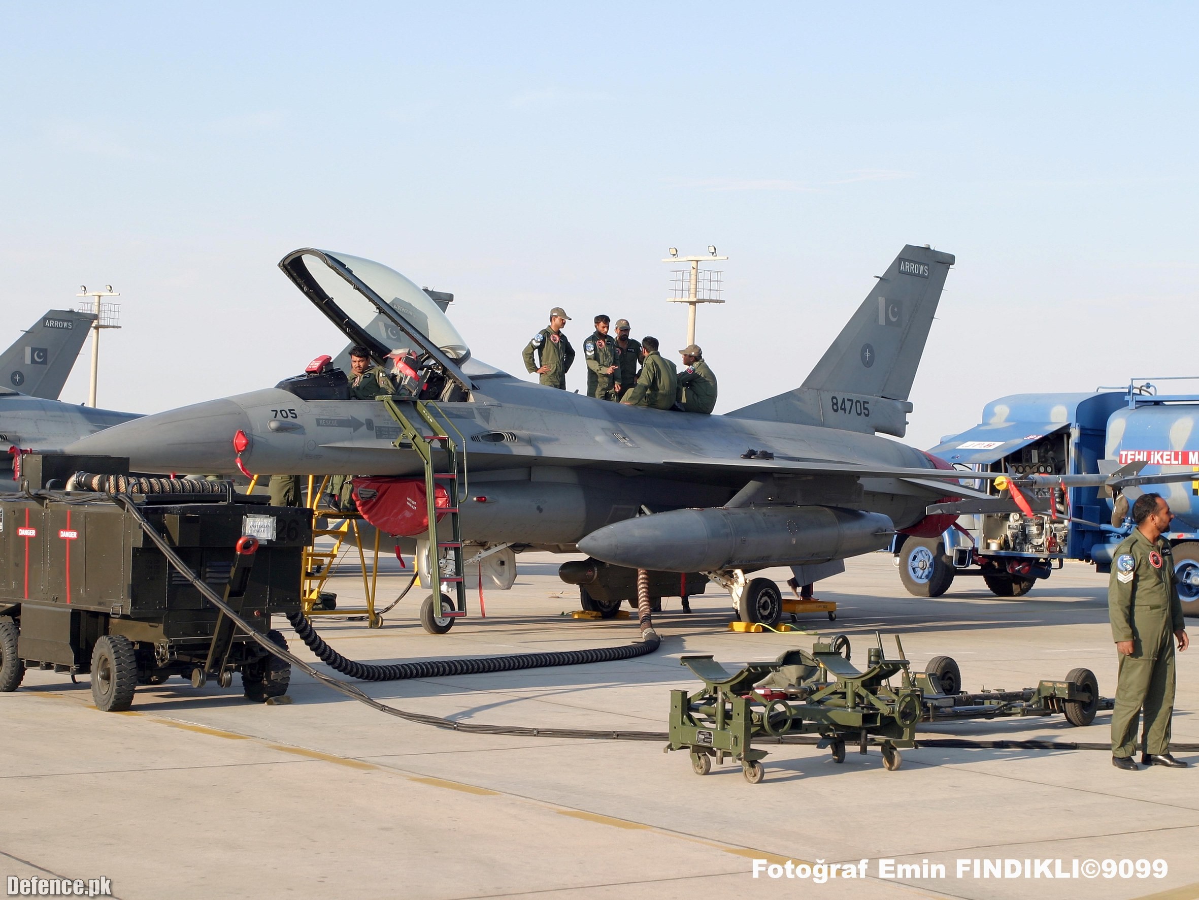 PAF F-16 at Anatolian Eagle