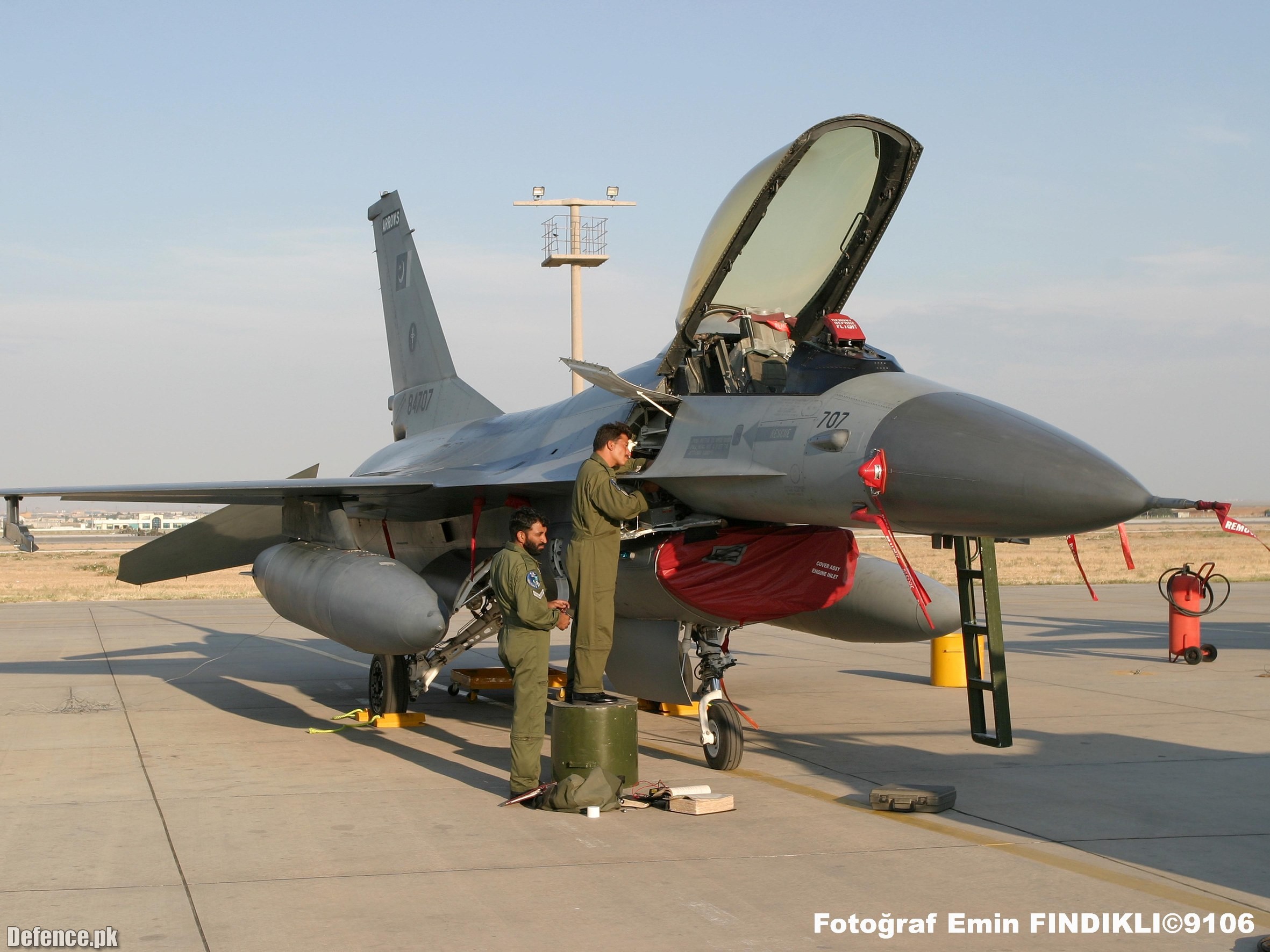 PAF F-16 at Anatolian Eagle