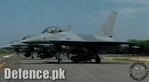 PAF F-16's