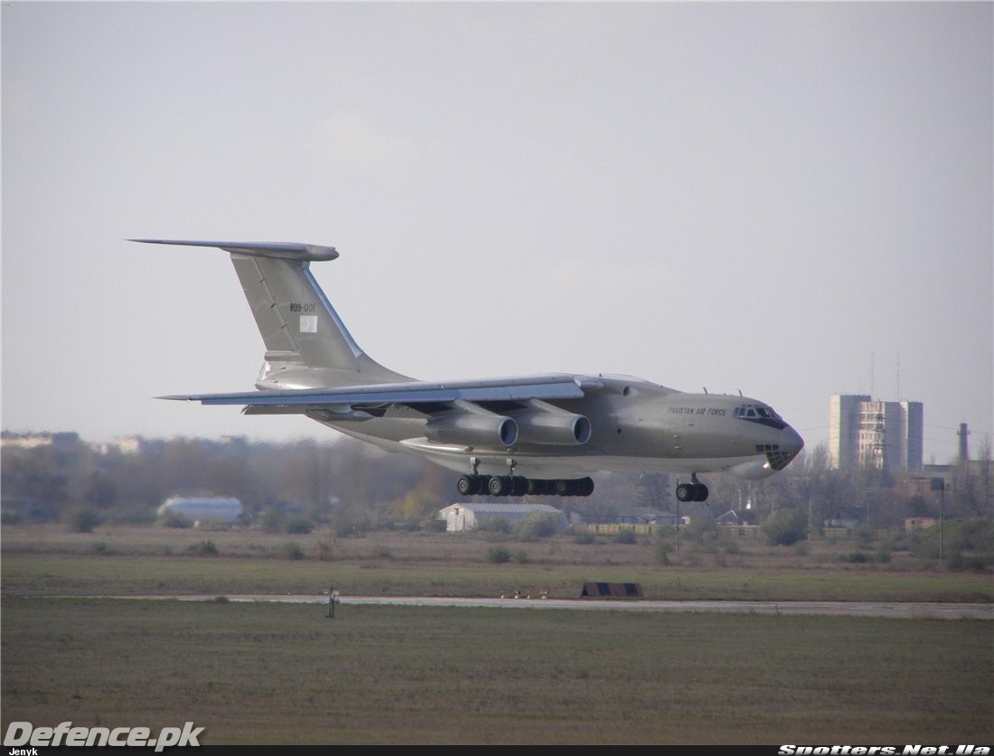 PAF Ilyushin IL-78 MIDAS aerial refueling tanker