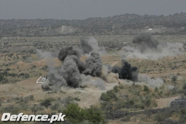 pak amry firing range