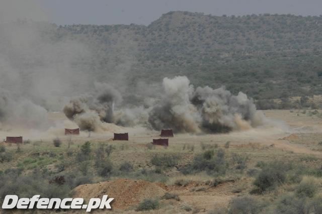 pak amry firing range