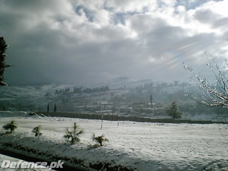 Pakistan Military Academy Kakul in Winter