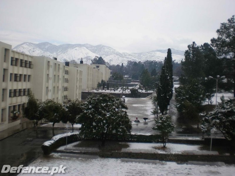 Pakistan Military Academy Kakul in Winter