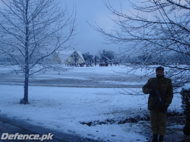 Pakistan Military Academy Kakul in Winter