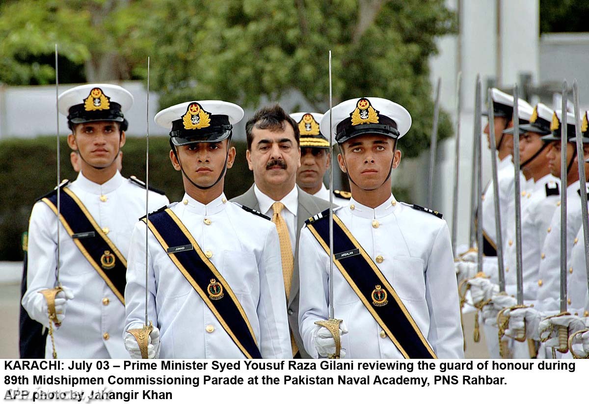 Pakistan navy personnel