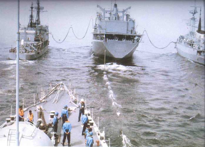 Replenishment At Sea