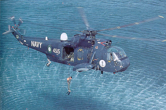 SEAKING ON SAR MISSION