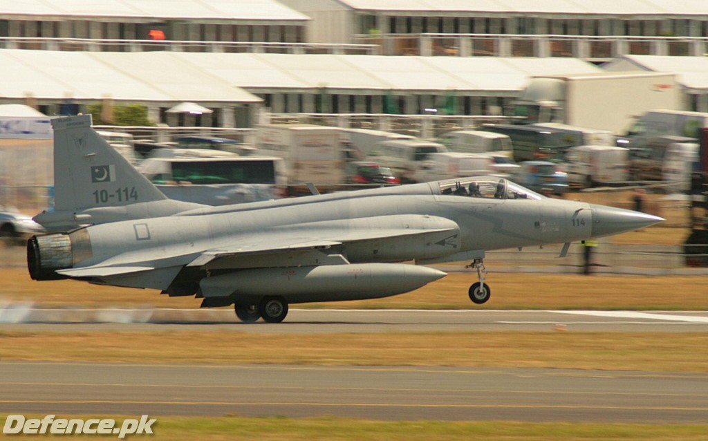 thunder lands at Farnborough Airport