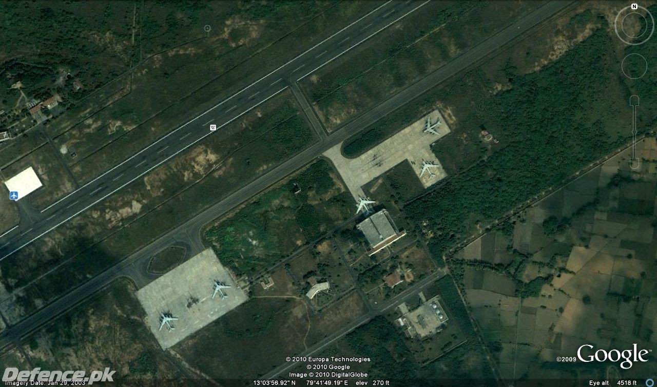 Tu-142M Bombers at Arakkonam Airbase