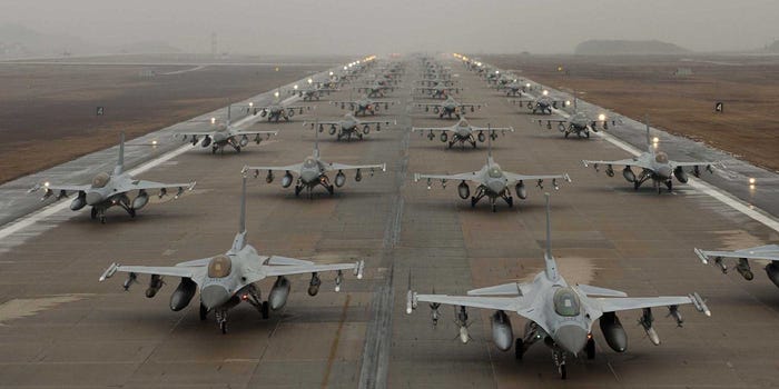 F-16 Fighting Falcons