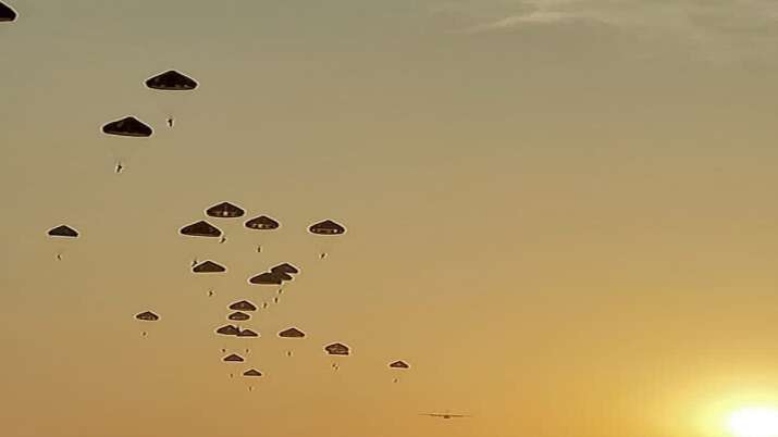 India Tv - The techniques included combat free fall and integrated battle drills by Airborne and Special Forces troops