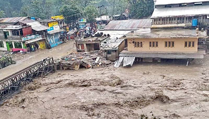 relentless downpours left a wake of destruction in the mahandri area of balakot photo express