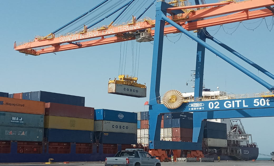 31 containers carrying cold storage material reached Gwadar Port