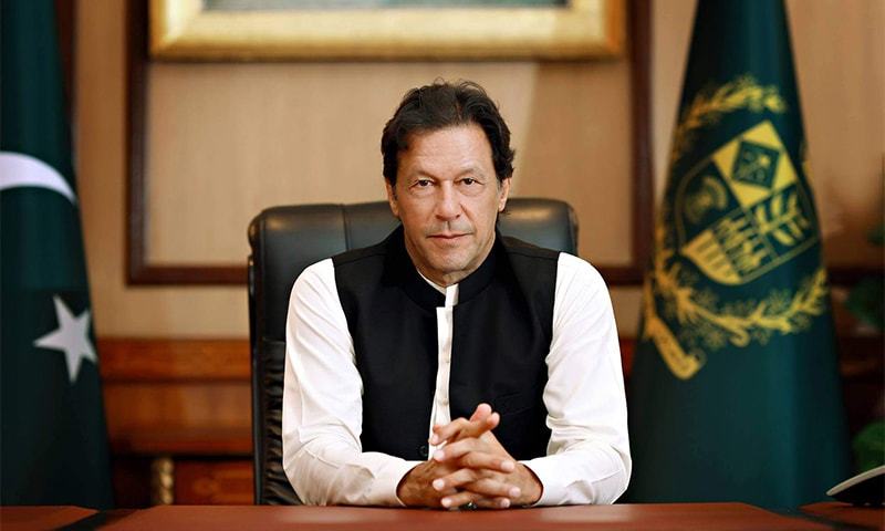 Prime Minister Imran Khan on Sunday termed the Pakistan Democratic Movement's (PDM) Lahore public meeting pathetic. ─ File courtesy PTI social media