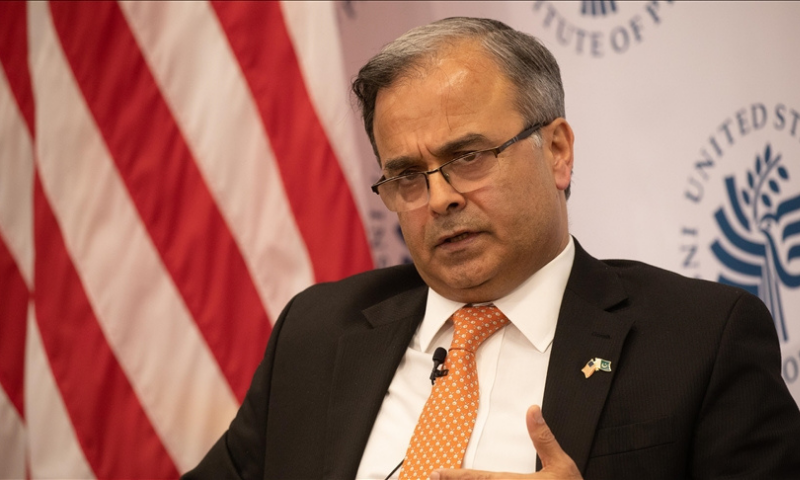 A file photo of former US ambassador Asad Majeed Khan. — Anadolu Agency/File